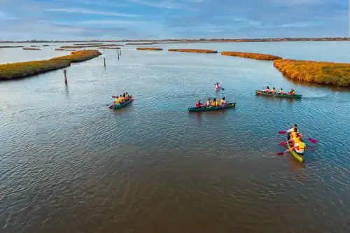 Nelle Valli di Comacchio in canoa
