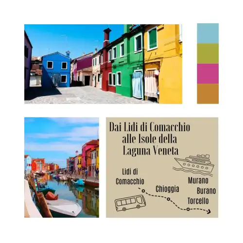 Bus dai Lidi di Comacchio alle Isole della Laguna Veneta