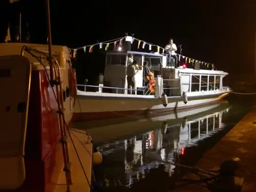 Aperitivo al tramonto sul Po di Volano